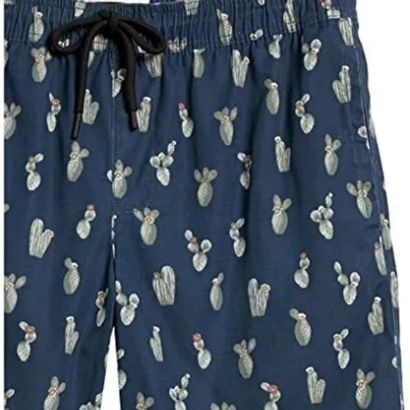 Goodthreads Swim Trunks, Large cactus navy NWT - Picture 5 of 16